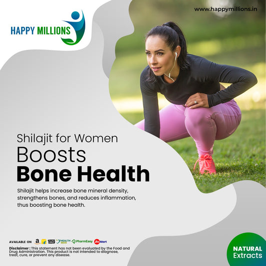 Shilajit for Women — Boosts Bone Health