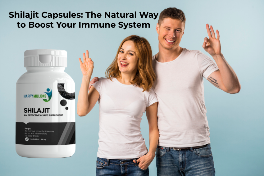 Shilajit Capsules: The Natural Way to Boost Your Immune System