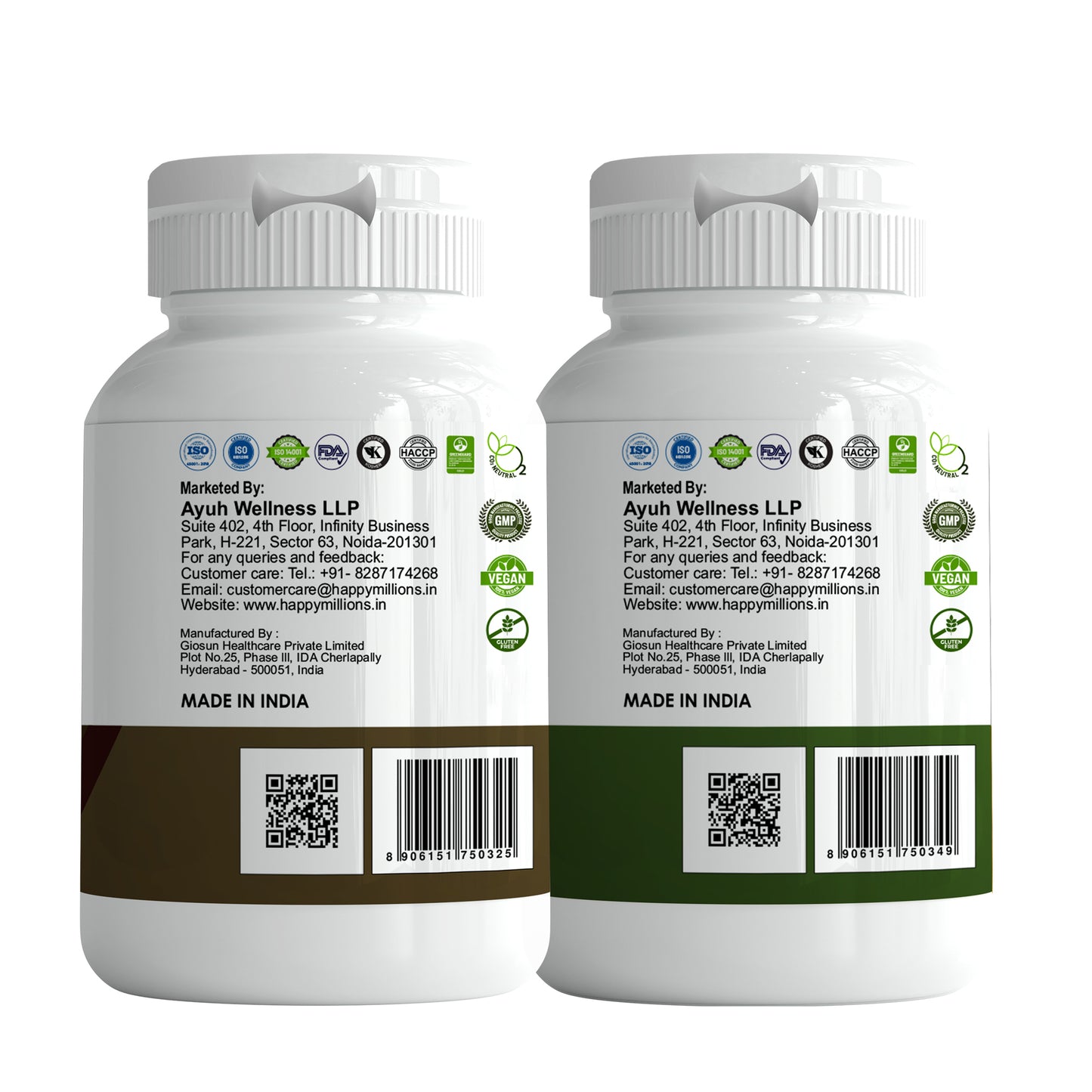 Arjuna and Kalmegh | Combo Pack Of 2 (30 + 30 Tablets)