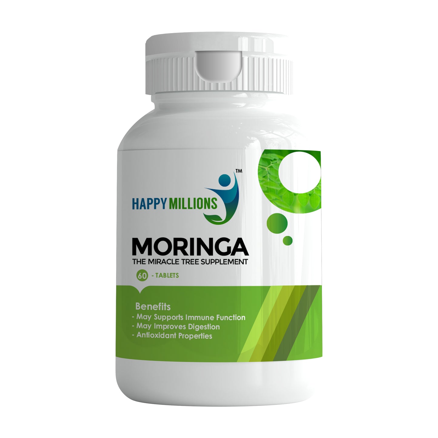 Happy Millions Moringa Tablets for Digestion|New