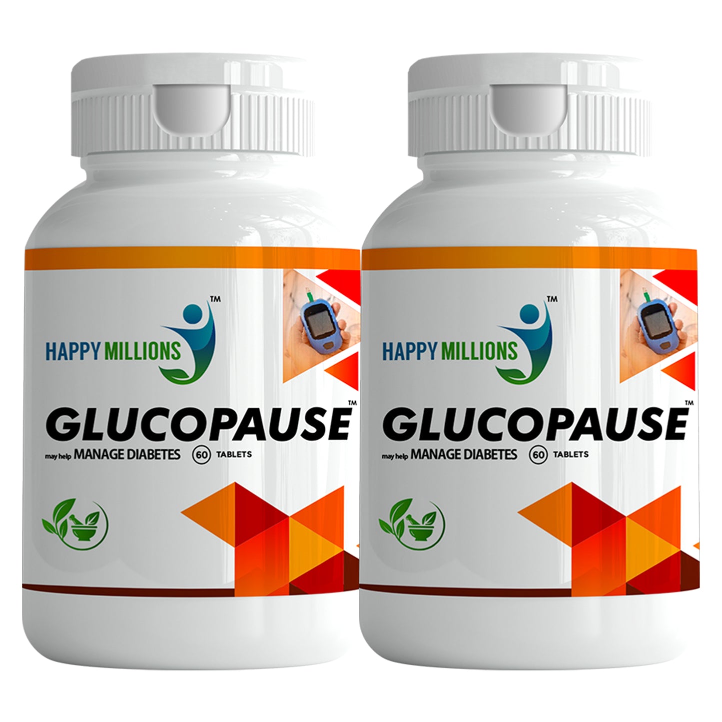 GlucoPause Diabetes Supplements - Sugar Control Tablet | Pack of 2
