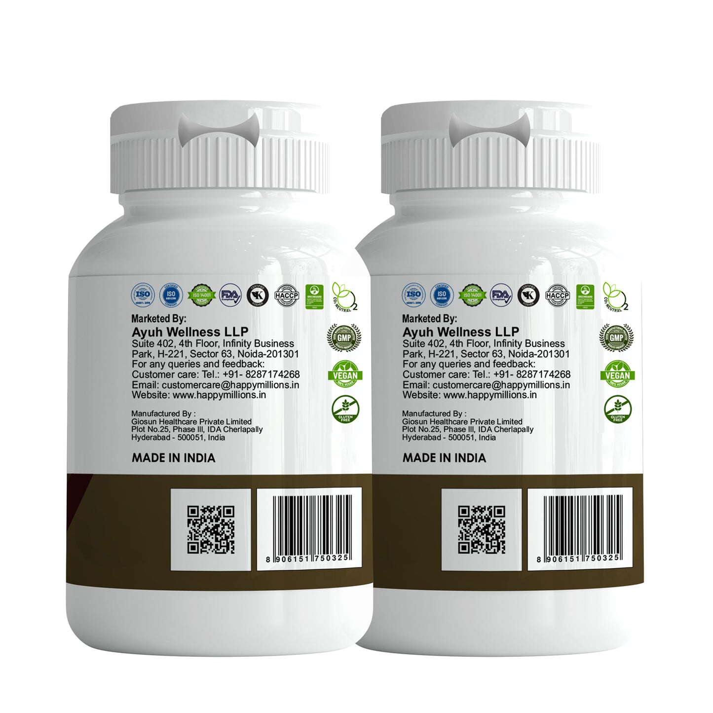 Happy Millions Arjuna - Cardio Protector | 30 Tablets