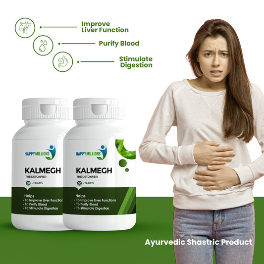 Ayuvedic Kalmegh - The Detoxifier | (30+30) Tablets