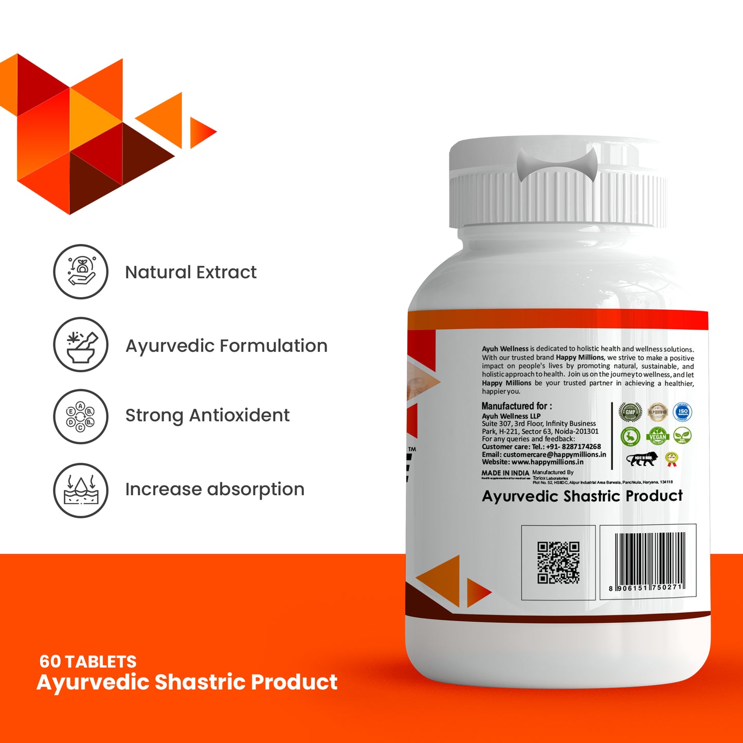 GlucoPause Diabetes Supplements - Sugar Control Tablet | Pack of 2
