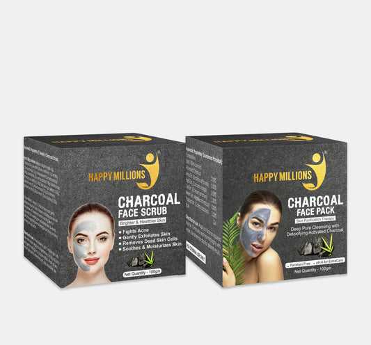 Happy Millions Brightening Ayurvedic Face Scrub | Combo Pack