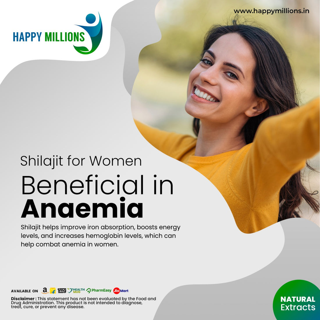 Shilajit for Women — Beneficial in Anemia