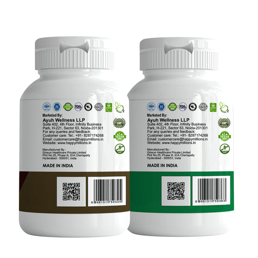 Arjuna And Neem || Combo Pack of 2 (30+30 Tablets)