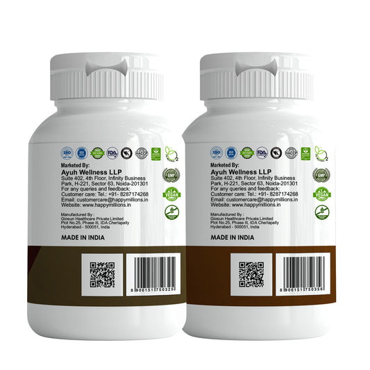 Arjuna And Shatavari | Combo Pack Of 2  (30 + 30 Tablets)