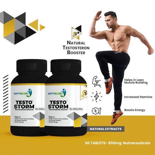 Boost Vitality and Performance Explore Happy Millions Testostrom Benefits for Men's Health and Wellness.