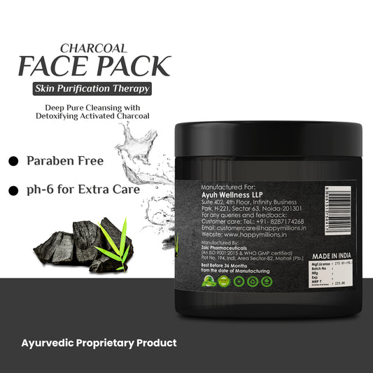 ayurvedic charcoal face mask