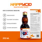 HappyMillions HappyCid Syrup | Ayurvedic Relief for Acidity, Gas & Indigestion | Soothes Heartburn, Promotes Healthy Digestion, Reduces Bloating | Herbal Digestive Support | 200ml