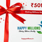 Happy Millions Gift Card