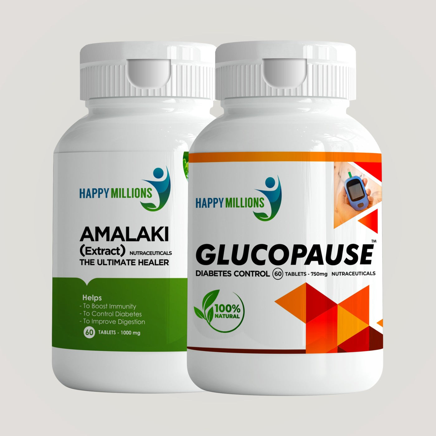 Amalaki And GlucoPause | Combo Pack Of 2  (60 + 60 Tablets)